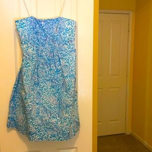 Excellent condition Lilly Pulitzer strapless dress